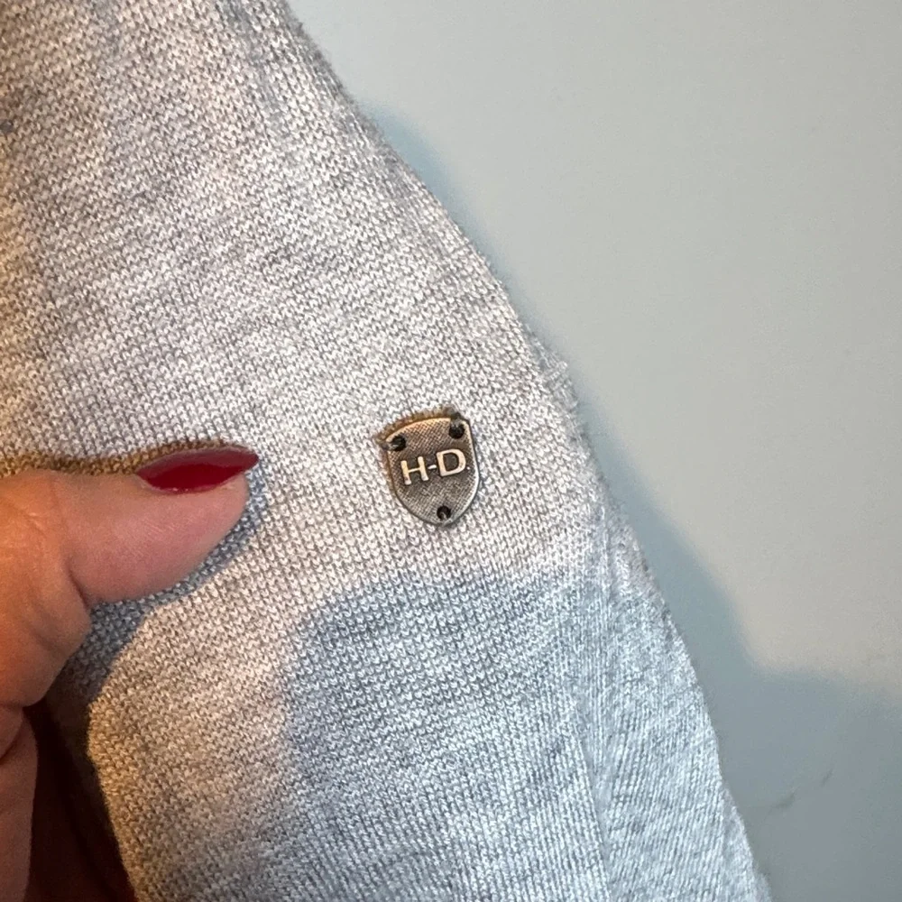 Harley-Davidson Light Gray‎ wool Knit Top NWOT